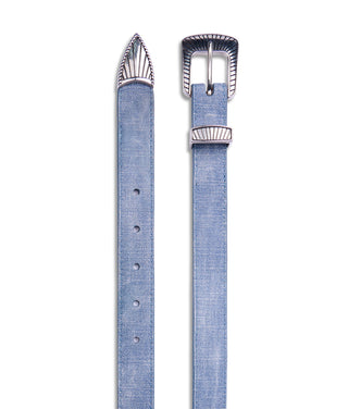 Cinturón Skinny Western denim