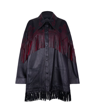 Coyote Wine Oversized Jacket