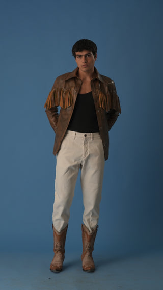 Classic rusty fringe shirt