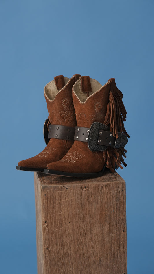 Boot Belt con remaches