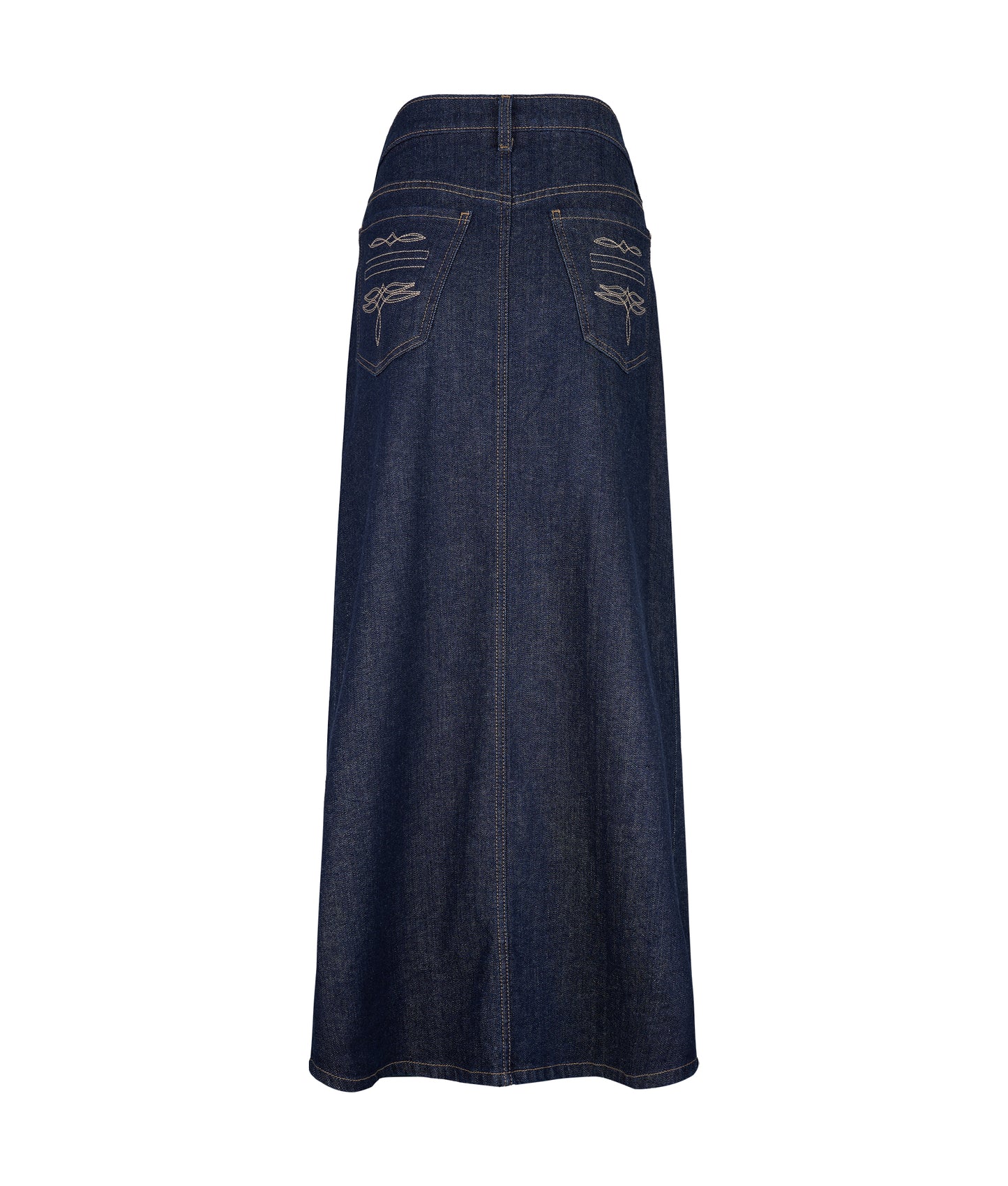 Falda Pockets denim