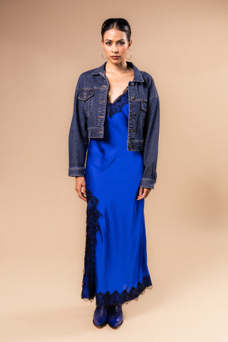 Classic Sparkly Blue Jacket