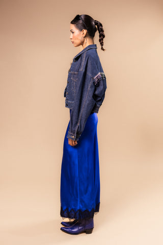 Classic Sparkly Blue Jacket