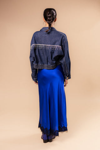 Classic Sparkly Blue Jacket