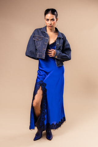 Classic Sparkly Blue Jacket