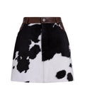 Mini Falda Vaquita Chocolate