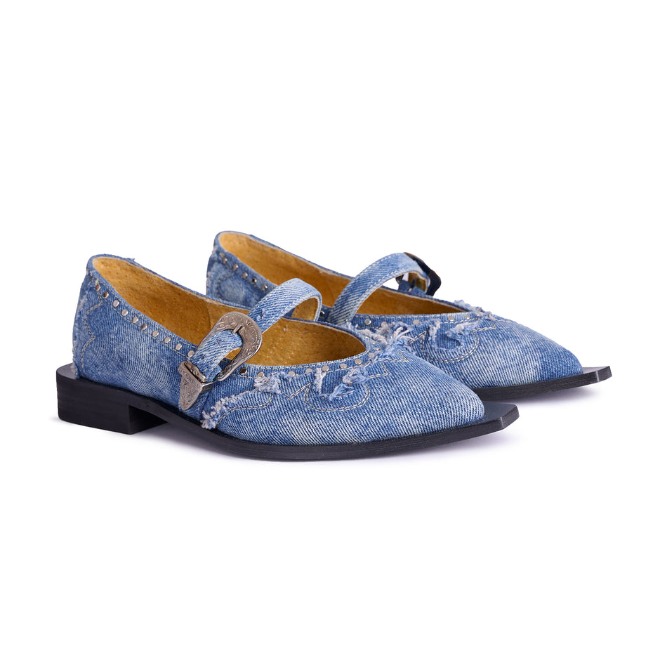 Jornada Flats Denim