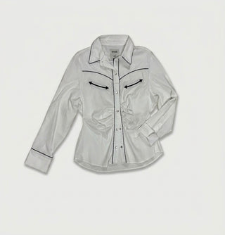 Camisa Vaquera Blanca (Sample)