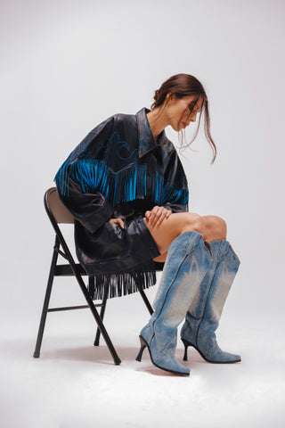 Botas Jornada Stiletto Denim