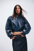 Chamarra Bomber Midnight