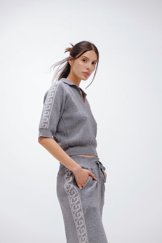 Charro pants polo gris