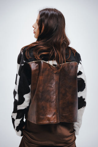 Chamarra clásica Pockets Vaquita Chocolate (Hombre)