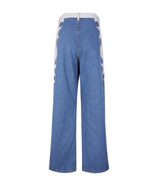 Jeans Forastera denim Vainilla