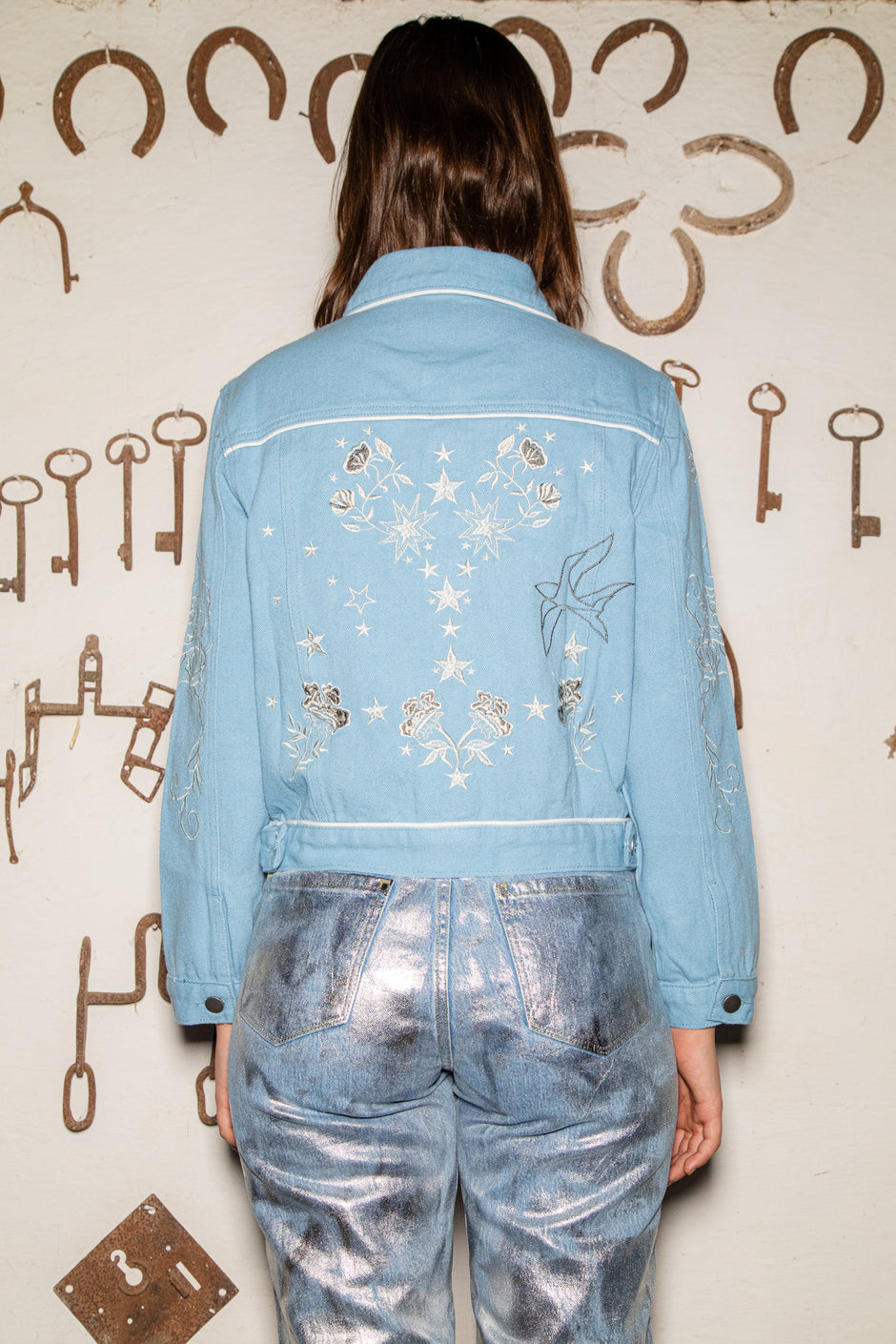 Jinete Jacket Baby Blue