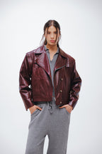 Detachable Black Cherry Jacket