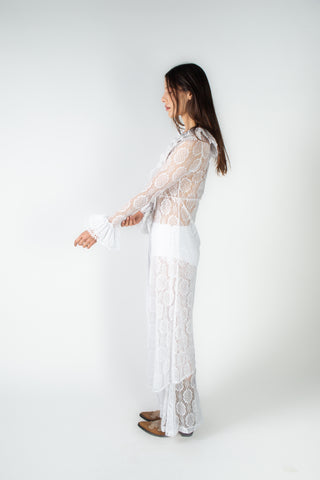 Túnica Ranchera Blanca