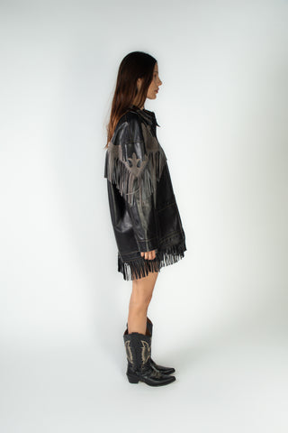 Chaqueta Oversized Coyote Ceniza