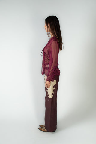 Pantalón Forastera Vino