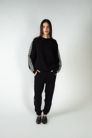 Charro Pants Negro y Hueso (Hombre)
