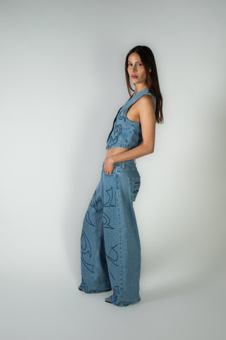 Jeans Grecas Light Denim