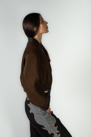 Chamarra Bomber Chocolate