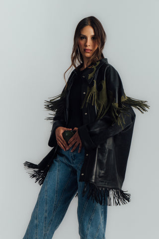 Coyote oversized jacket