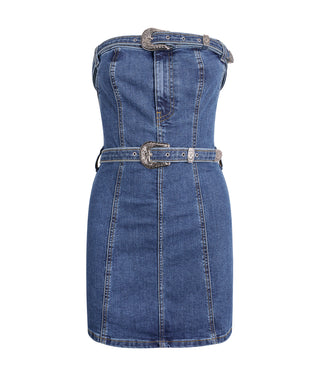 Mini Vestido Denim