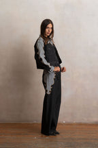 Chamarra Forastera Black Denim