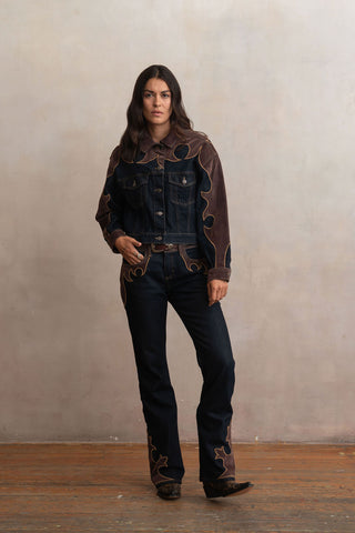 Chamarra Forastera Velvet Denim