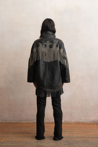Chaqueta Oversized Coyote Ceniza