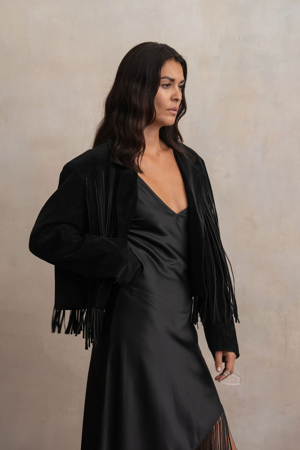 Chaqueta Selena Negra
