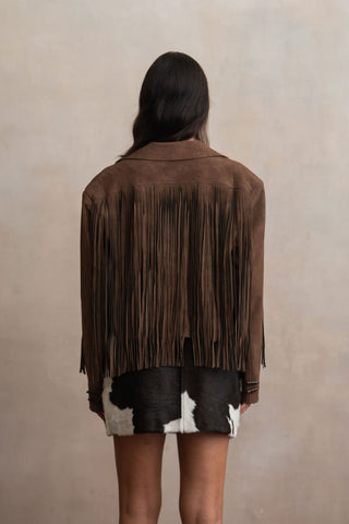 Chaqueta Selena Café