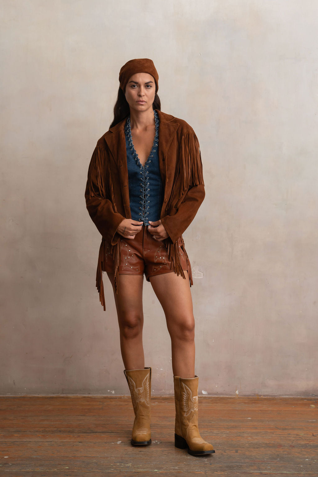 Chaqueta Arizona Ante Café
