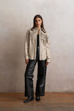 Scorpion Bone Fringed Shirt