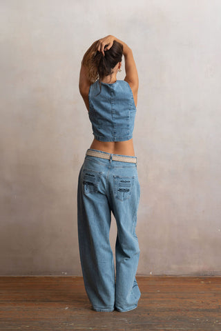 Jeans Grecas Light Denim