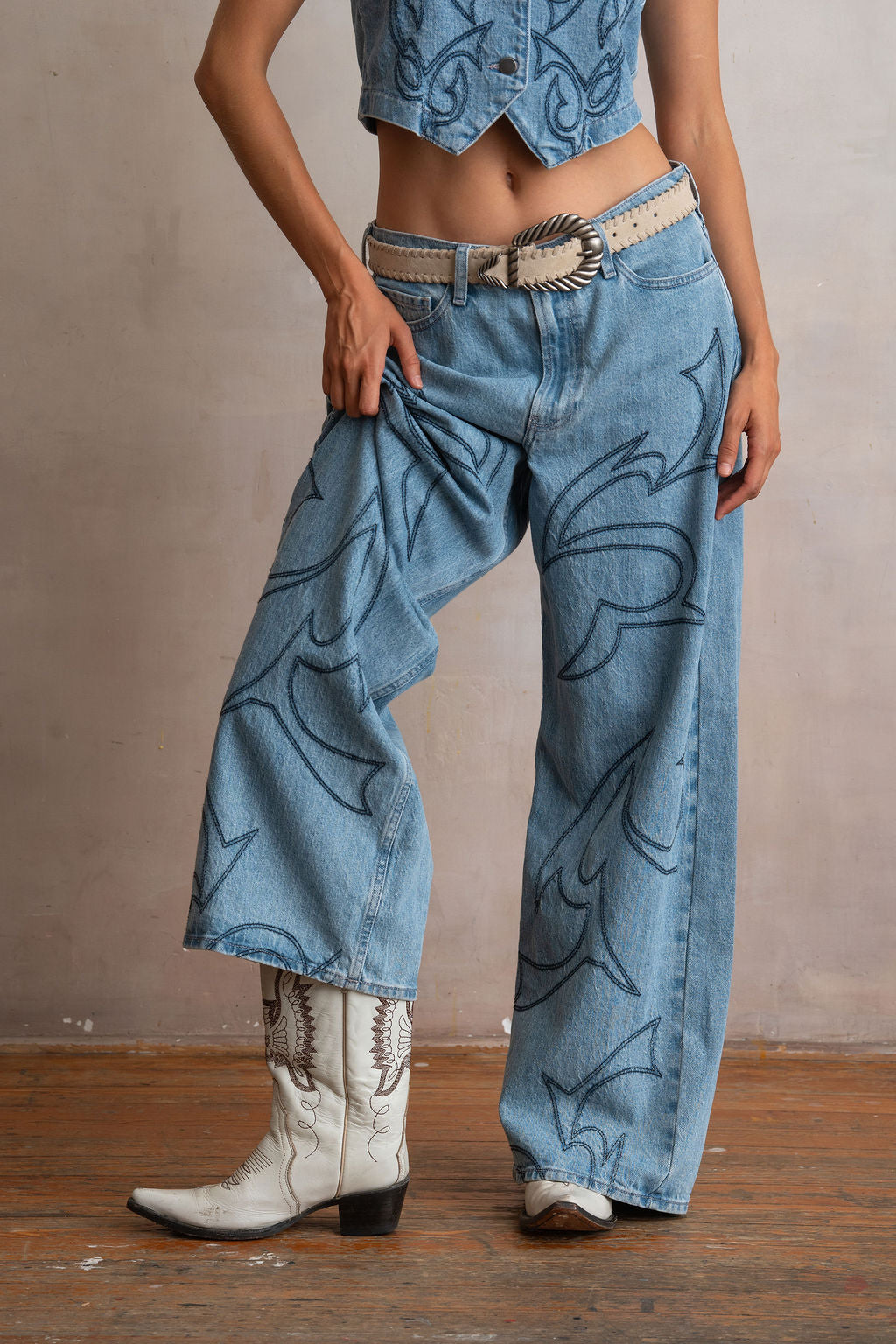 Jeans Grecas Light Denim