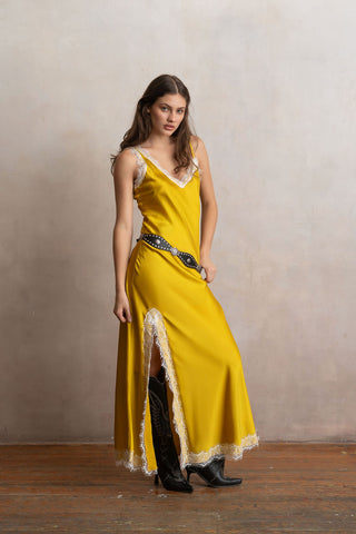Sunrise long slip dress