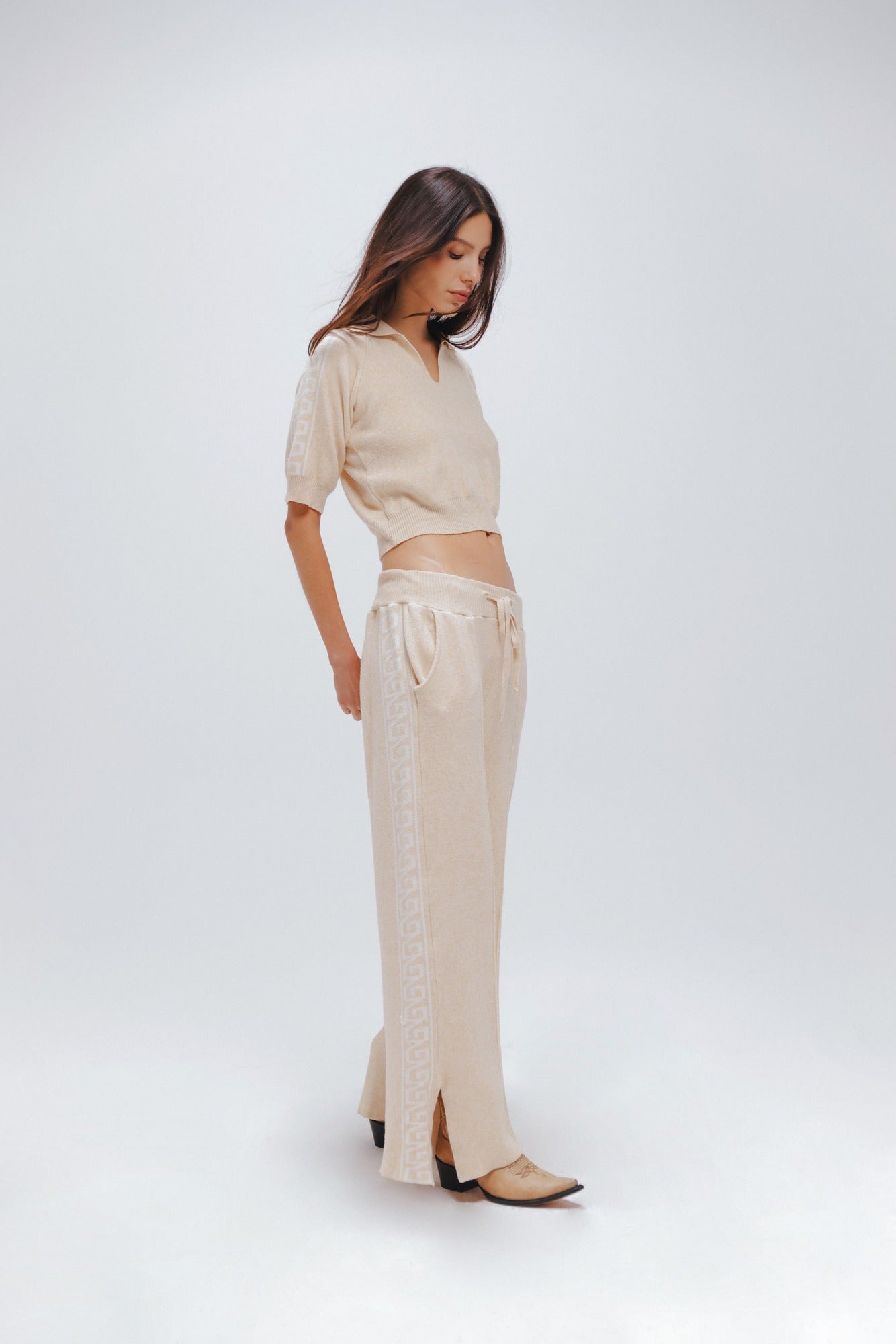 Charro Pants Polo Vainilla