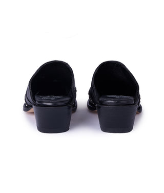 Black Studded Mules Day