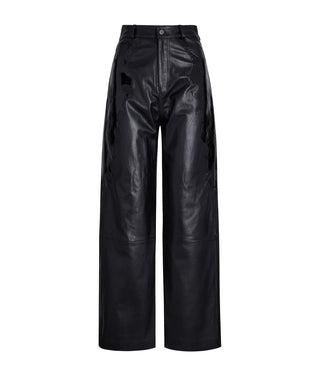 Patent Leather Forastera Pants