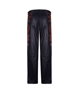 Pantalón Forastera cocodrilo café