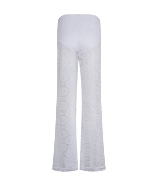 Pantalón Ranchero Blanco