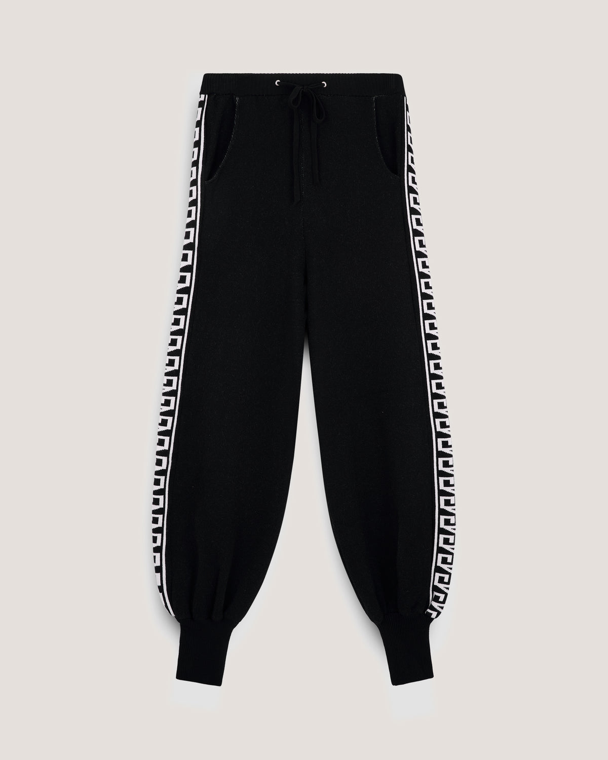 Pants Harem Hueso y Negro