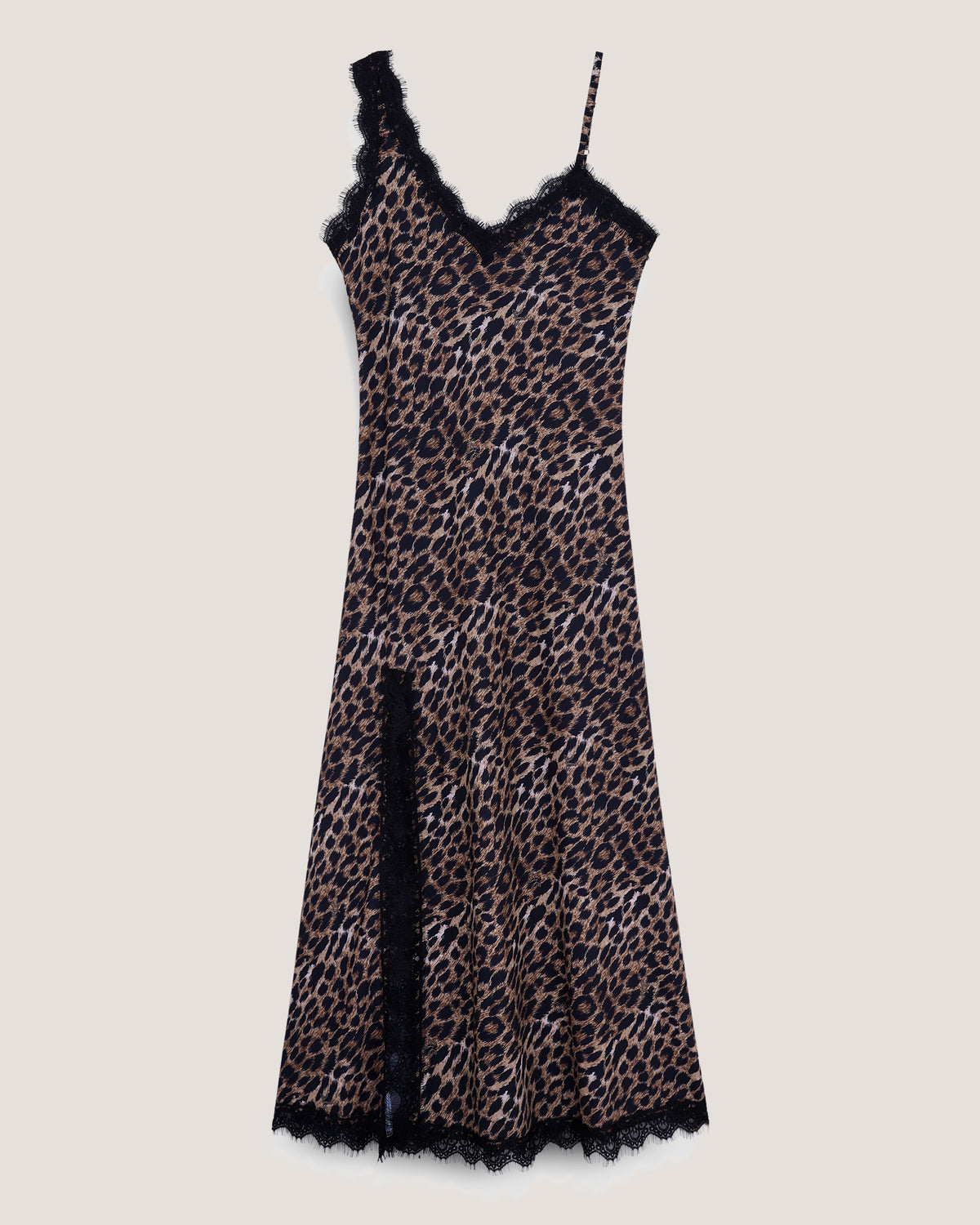 Slip dress largo cheetah