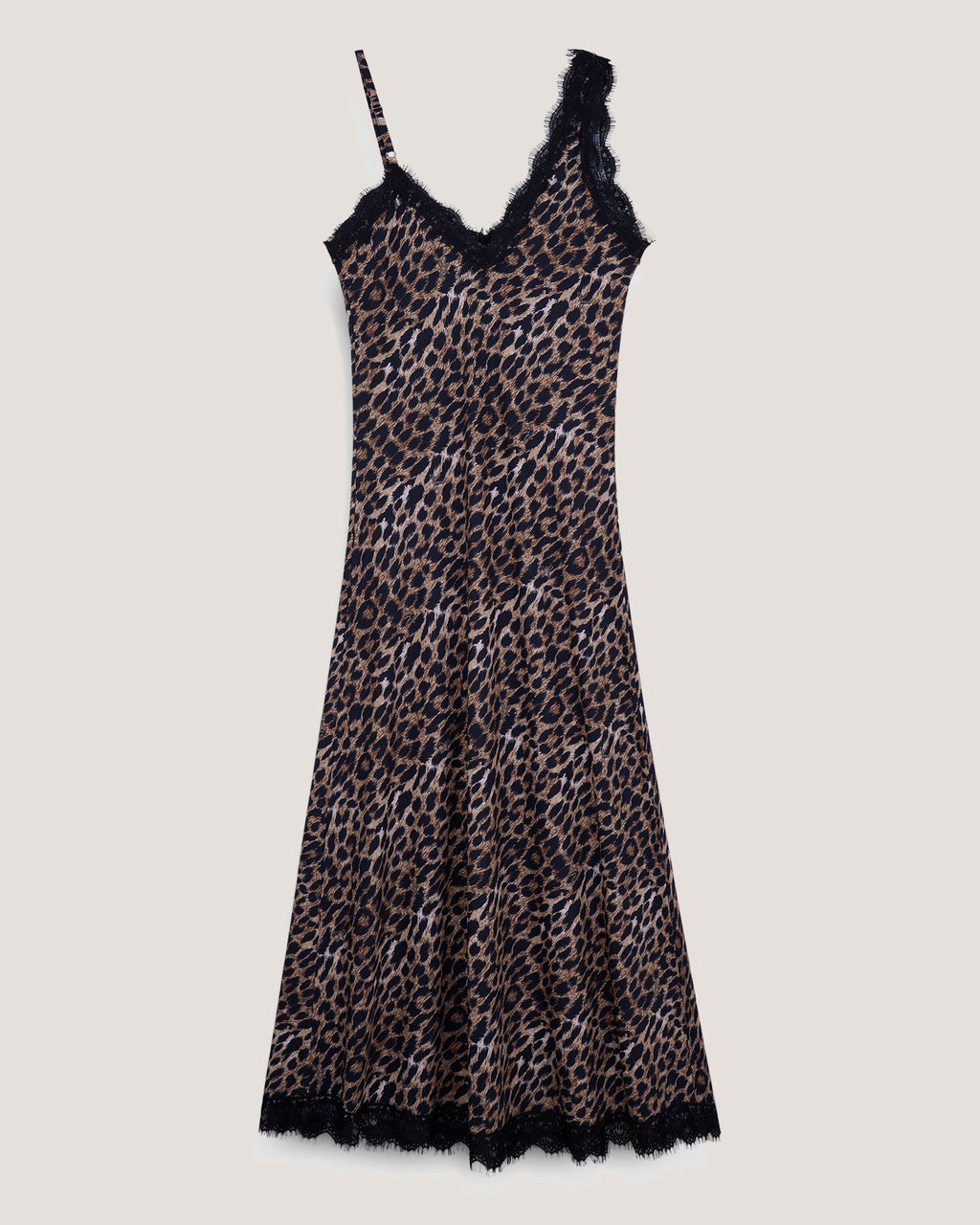 Slip dress largo cheetah