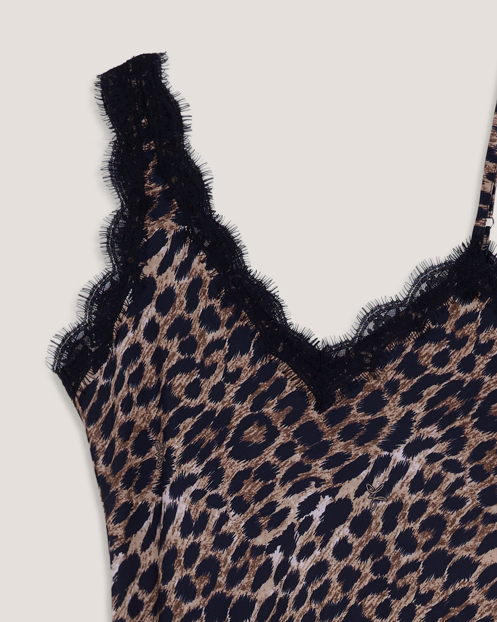 Slip dress largo cheetah