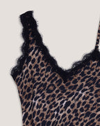 Slip dress largo cheetah