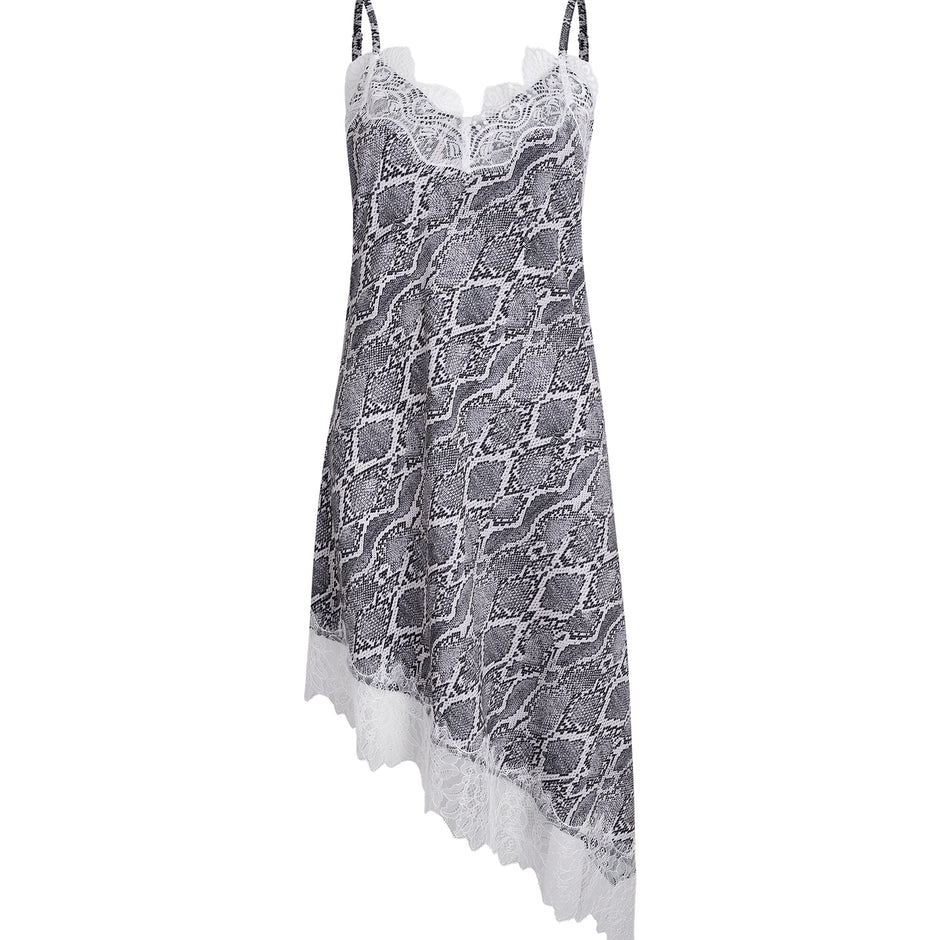 Slip dress largo Snake