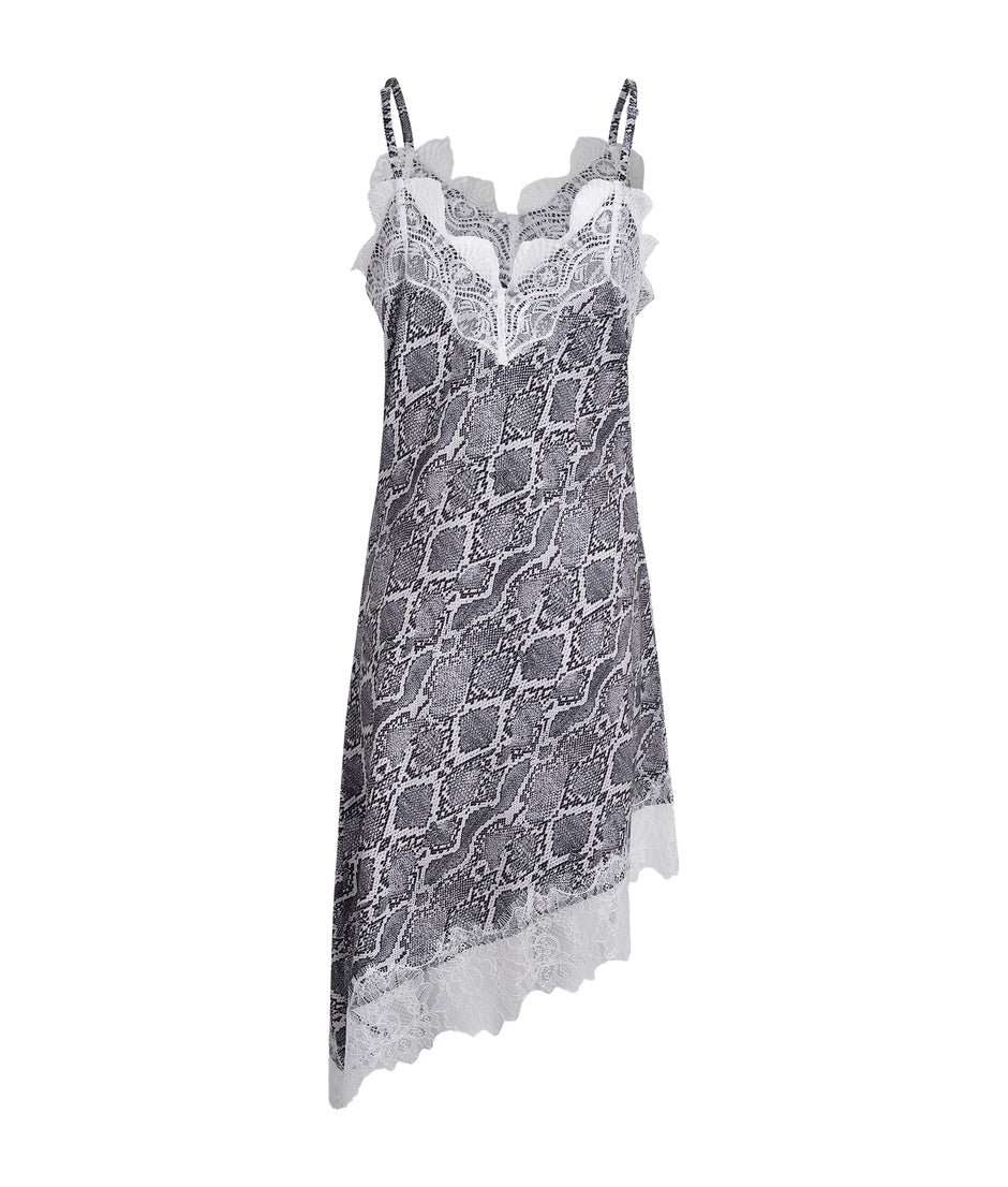Slip dress largo Snake