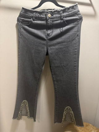 Jeans Sparkly Gris (Sample)